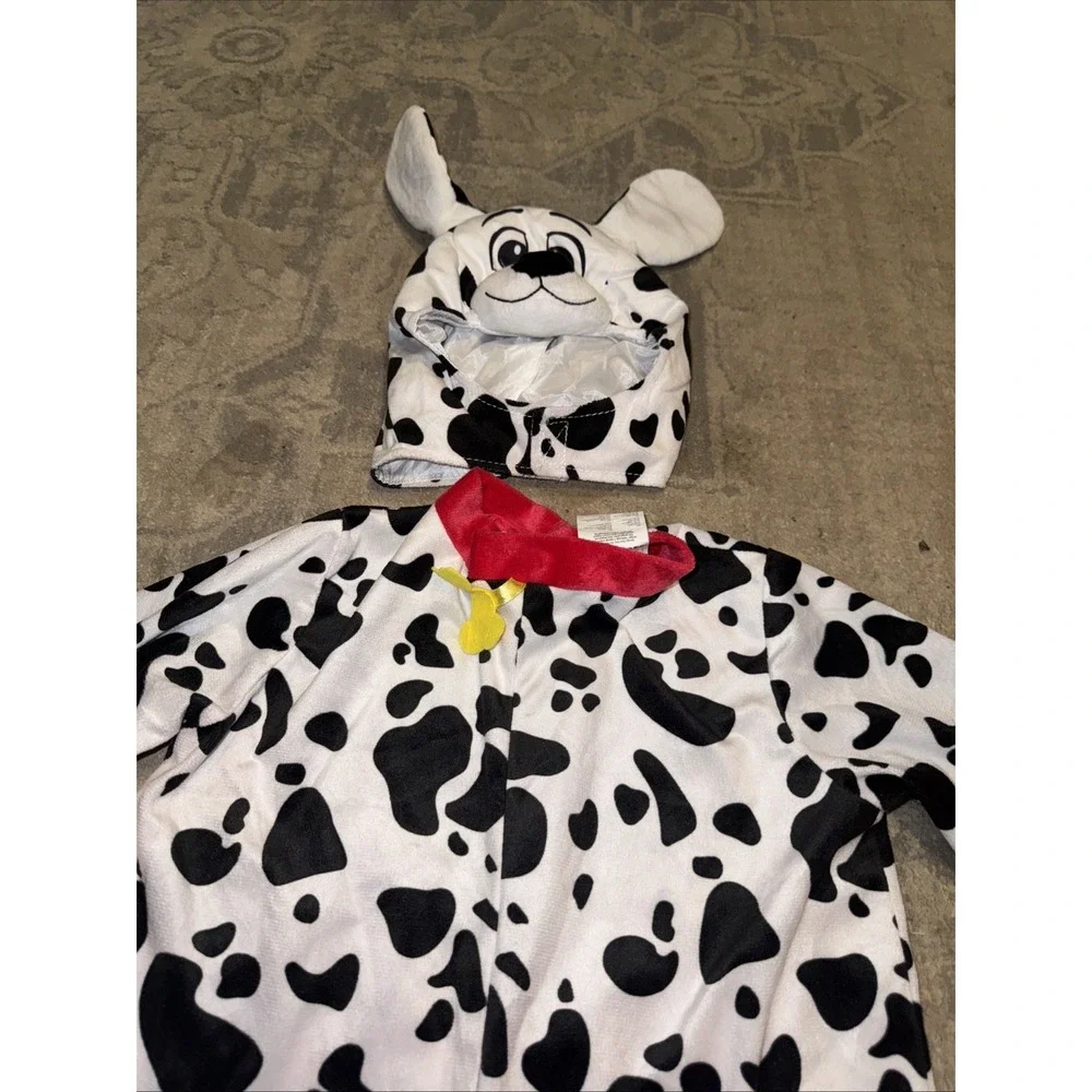 Halloween Dalmatian Costume 3T 3 Toddler Kids Child Dog Spooktakular